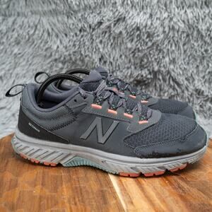New Balance Womens 510v5 Trail Running Shoes Gray Size 10 B Needs Insoles
